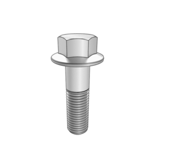 Carbon Steel GB/T 16674.1-2004 Hexagon flange bolt of rough flange-Type F